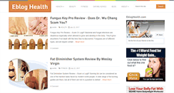 Desktop Screenshot of ebloghealth.com